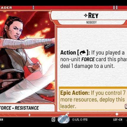 Rey (012/264) - Nobody (012/264) [Legends of the Force]