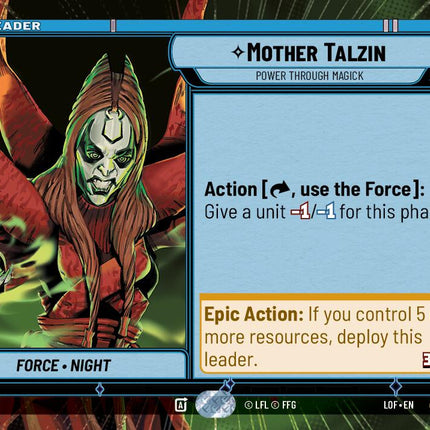 Mother Talzin - Power Through Magick (266) (Hyperspace) (266) [Legends of the Force]