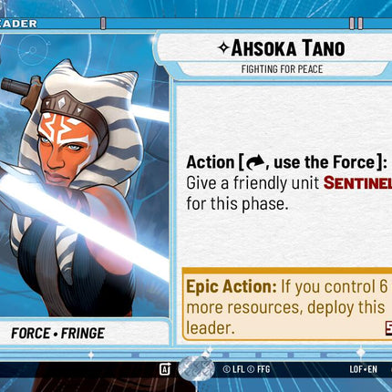 Ahsoka Tano - Fighting For Peace (267) (Hyperspace) (267) [Legends of the Force]