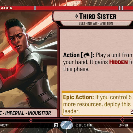 Third Sister - Seething With Ambition (274) (Hyperspace) (274) [Legends of the Force]