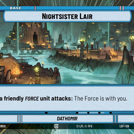 Nightsister Lair // Shield (284 // t02) (Hyperspace) (284 // T02) [Legends of the Force]