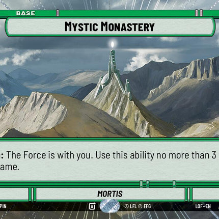 Mystic Monastery (286) (Hyperspace) (286) [Legends of the Force]
