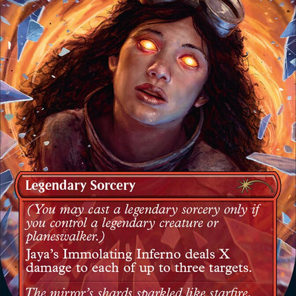 Jaya's Immolating Inferno (Borderless) [Secret Lair Drop Series]
