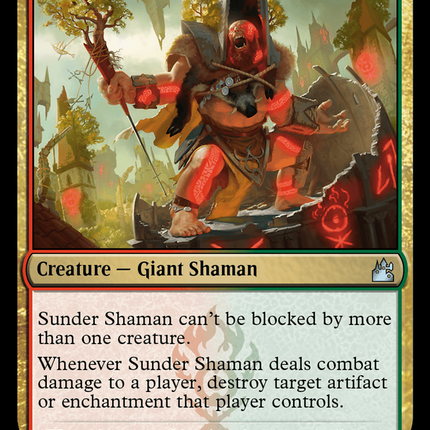 Sunder Shaman [Ravnica Remastered]