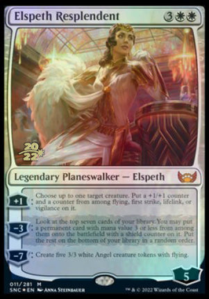 Elspeth Resplendent [Streets of New Capenna Prerelease Promos]