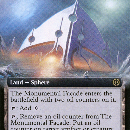 The Monumental Facade (Extended Art) [Phyrexia: All Will Be One]