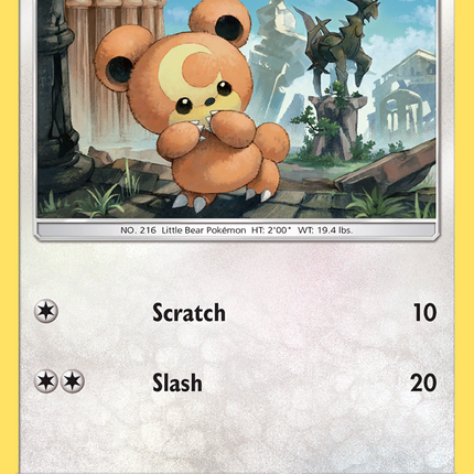 Teddiursa (171/236) [Sun & Moon: Cosmic Eclipse]