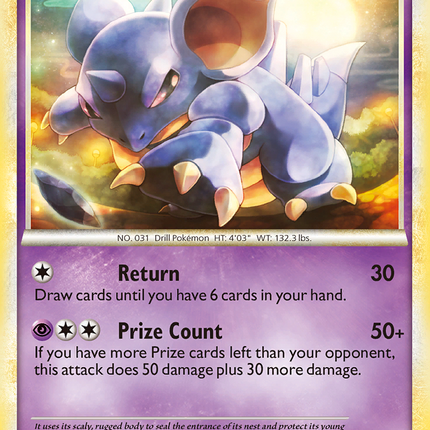 Nidoqueen (28/102) [HeartGold & SoulSilver: Triumphant]