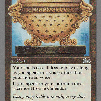Bronze Calendar [Unglued]