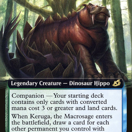 Keruga, the Macrosage (Extended Art) [Ikoria: Lair of Behemoths]