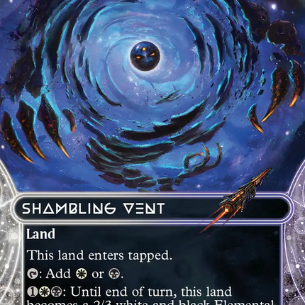 Shambling Vent (0128) (Borderless) (Galaxy Foil) [Edge of Eternities: Stellar Sights]
