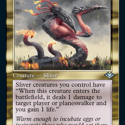 Lavabelly Sliver (Retro Foil Etched) [Modern Horizons]