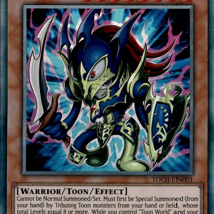 Toon Black Luster Soldier [TOCH-EN001] Collector's Rare