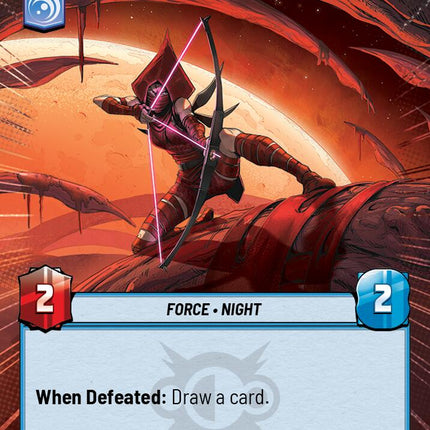 Nightsister Warrior (323) (Hyperspace) (323) [Legends of the Force]