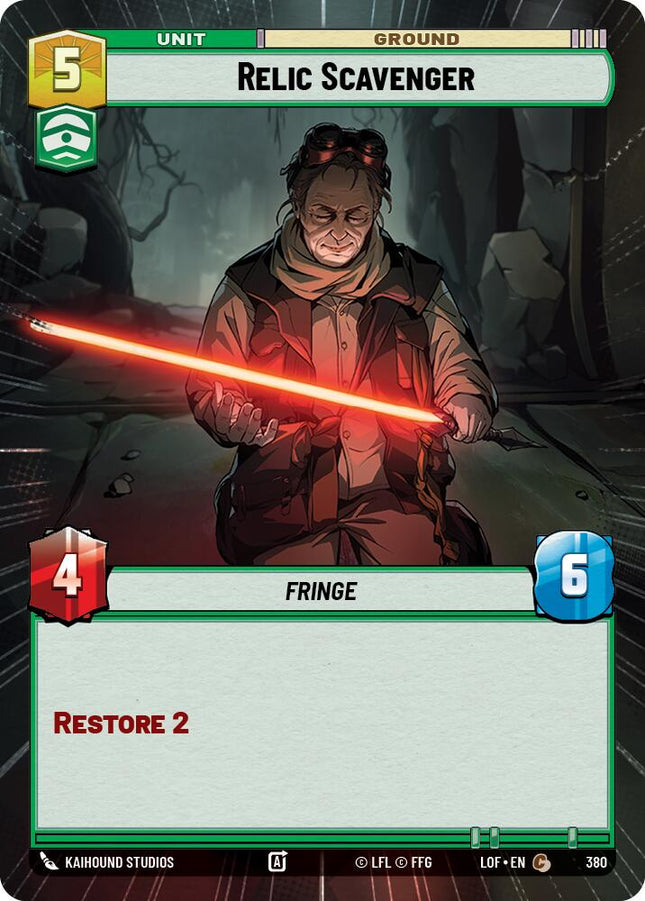 Relic Scavenger (380) (Hyperspace) (380) [Legends of the Force]