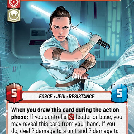 Rey - With Palpatine's Power (412) (Hyperspace) (412) [Legends of the Force]
