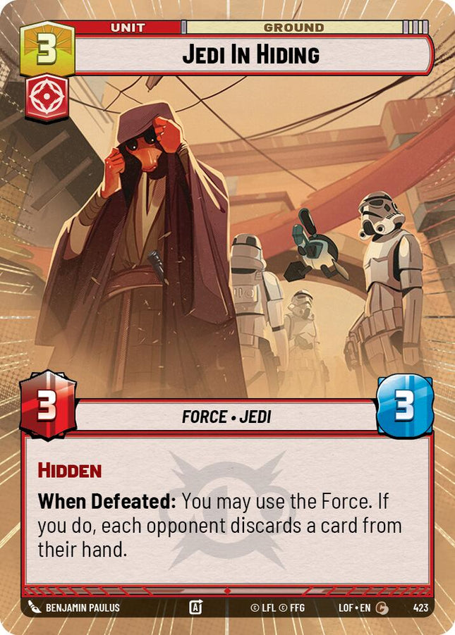 Jedi In Hiding (423) (Hyperspace) (423) [Legends of the Force]