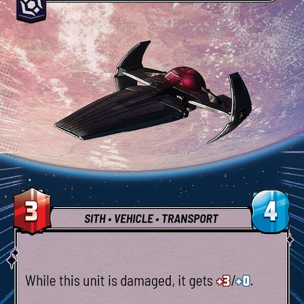 Scimitar - Sith Infiltrator (497) (Hyperspace) (497) [Legends of the Force]