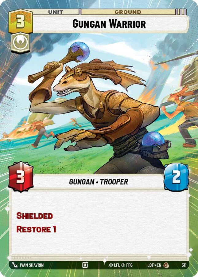 Gungan Warrior (511) (Hyperspace) (511) [Legends of the Force]