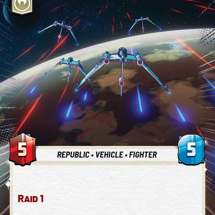 Blue Squadron Assault Wing (515) (Hyperspace) (515) [Legends of the Force]