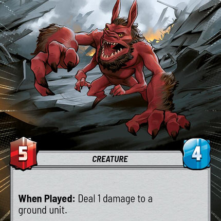 Ravening Gundark (523) (Hyperspace) (523) [Legends of the Force]