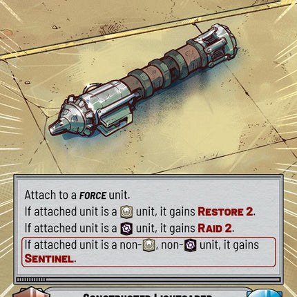 Constructed Lightsaber (525) (Hyperspace) (525) [Legends of the Force]