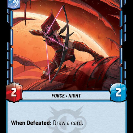 Nightsister Warrior (561) (Foil) (561) [Legends of the Force]