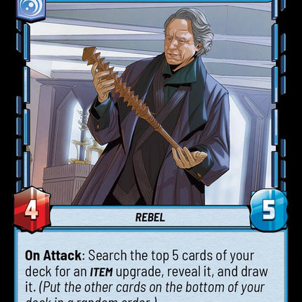 Luthen Rael - Masquerading Antiquarian (570) (Foil) (570) [Legends of the Force]