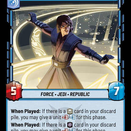 Anakin Skywalker - Champion of Mortis (572) (Foil) (572) [Legends of the Force]