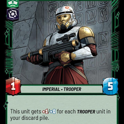 Captain Enoch - Captain of the Guard (585) (Foil) (585) [Legends of the Force]
