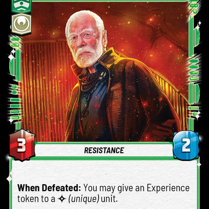 Lor San Tekka - Secret Keeper (597) (Foil) (597) [Legends of the Force]