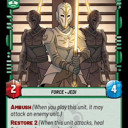 Jedi Temple Guards (615) (Foil) (615) [Legends of the Force]