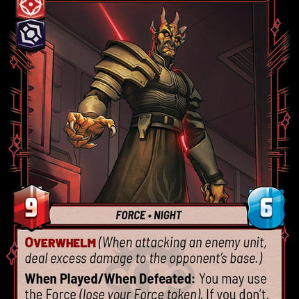 Savage Opress - Imbued With Hate (639) (Foil) (639) [Legends of the Force]
