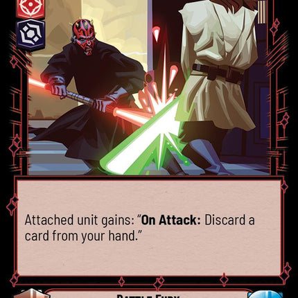 Battle Fury (641) (Foil) (641) [Legends of the Force]