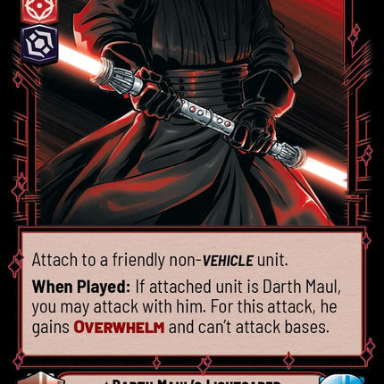 Darth Maul's Lightsaber (642) (Foil) (642) [Legends of the Force]