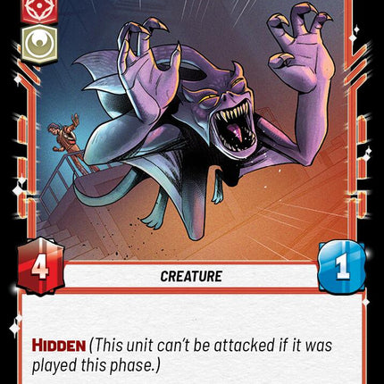 Attuned Fyrnock (645) (Foil) (645) [Legends of the Force]