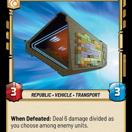 The Legacy Run - Doomed Debris (715) (Foil) (715) [Legends of the Force]
