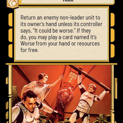 A Precarious Predicament (724) (Foil) (724) [Legends of the Force]