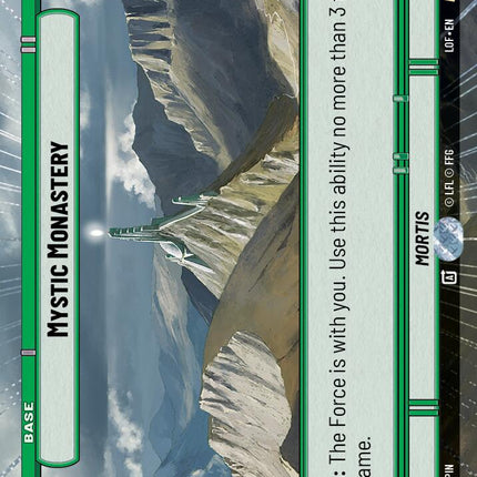 Mystic Monastery (768) (Hyperspace Foil) (768) [Legends of the Force]