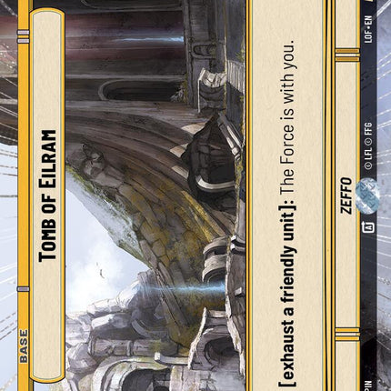 Tomb of Eilram (770) (Hyperspace Foil) (770) [Legends of the Force]