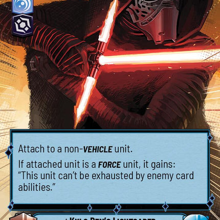 Kylo Ren's Lightsaber (780) (Hyperspace Foil) (780) [Legends of the Force]