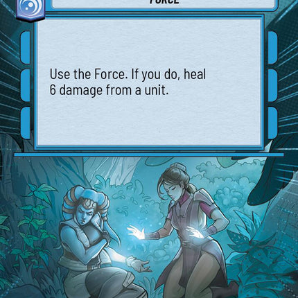 Cure Wounds (815) (Hyperspace Foil) (815) [Legends of the Force]
