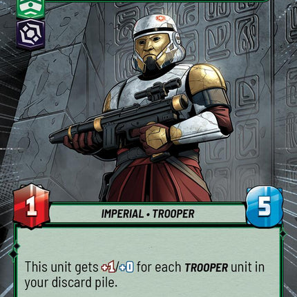 Captain Enoch - Captain of the Guard (823) (Hyperspace Foil) (823) [Legends of the Force]