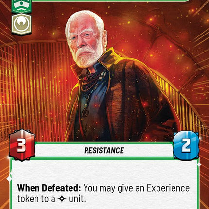 Lor San Tekka - Secret Keeper (835) (Hyperspace Foil) (835) [Legends of the Force]