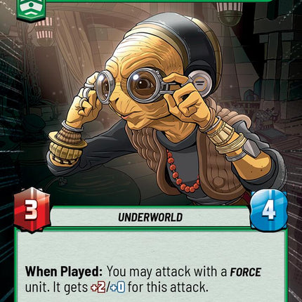 Maz Kanata - The Light Guides (851) (Hyperspace Foil) (851) [Legends of the Force]