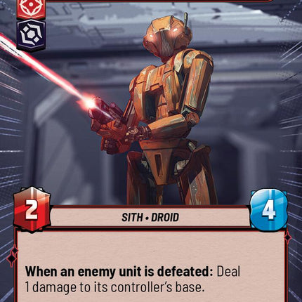 HK-47 - Exclamation: Die, Meatbag! (870) (Hyperspace Foil) (870) [Legends of the Force]