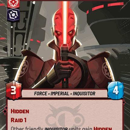 Grand Inquisitor - You're Right to Be Afraid (872) (Hyperspace Foil) (872) [Legends of the Force]