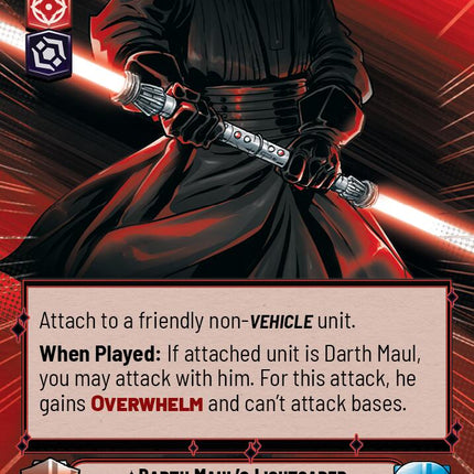 Darth Maul's Lightsaber (880) (Hyperspace Foil) (880) [Legends of the Force]