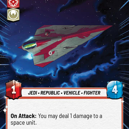 Jedi Starfighter (884) (Hyperspace Foil) (884) [Legends of the Force]