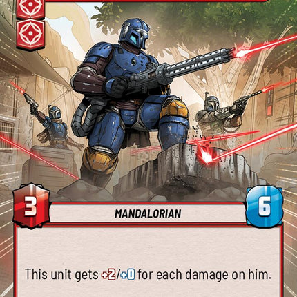 Paz Vizsla - Unyielding Warrior (893) (Hyperspace Foil) (893) [Legends of the Force]